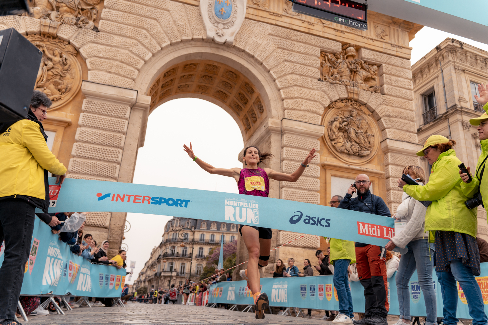 Arrivée du marathon 2024