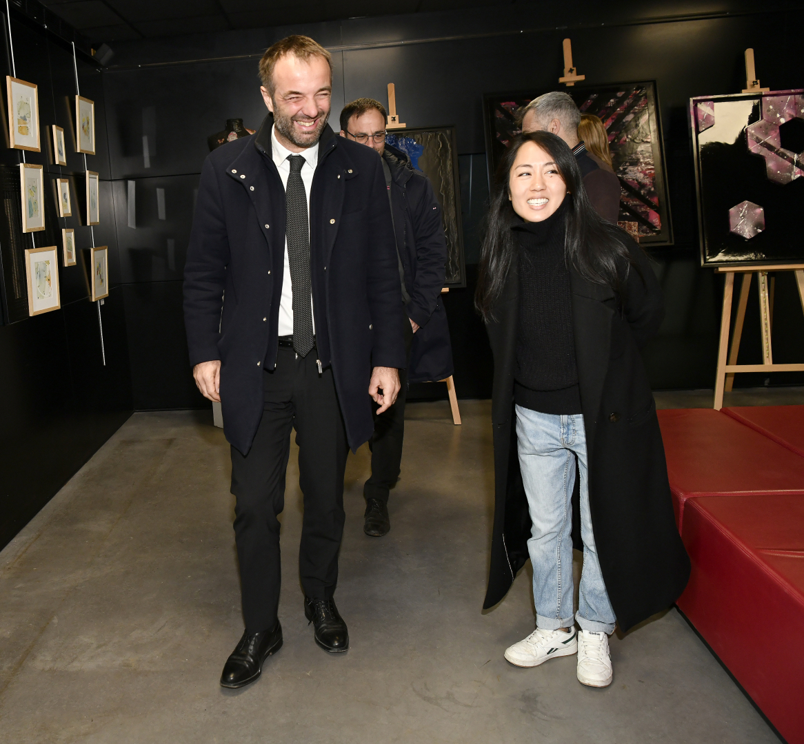 photo avec artiste