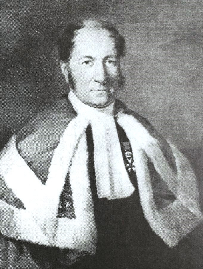 Portrait d'Hippolyte Rech, créateur du premier service hospitalier pour l'accueil des aliénés