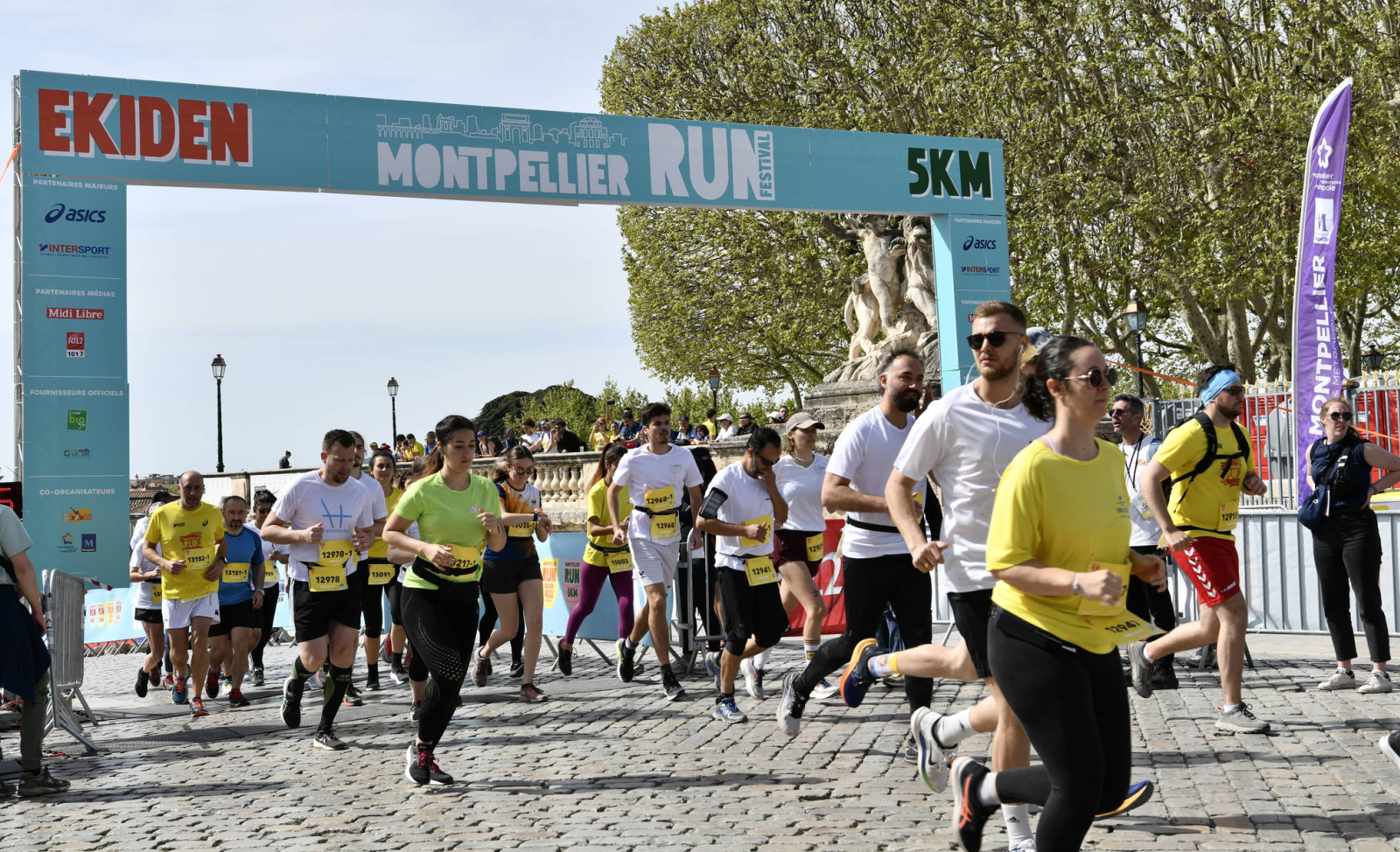 les coureurs