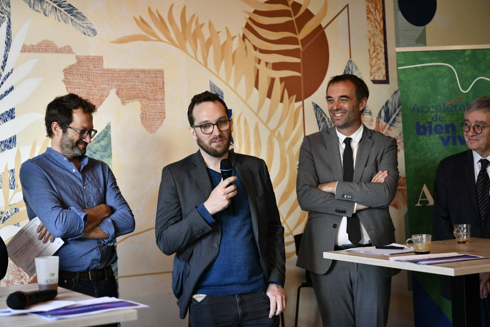 Nicolas Foix, plasticien en résidence à La Mosson