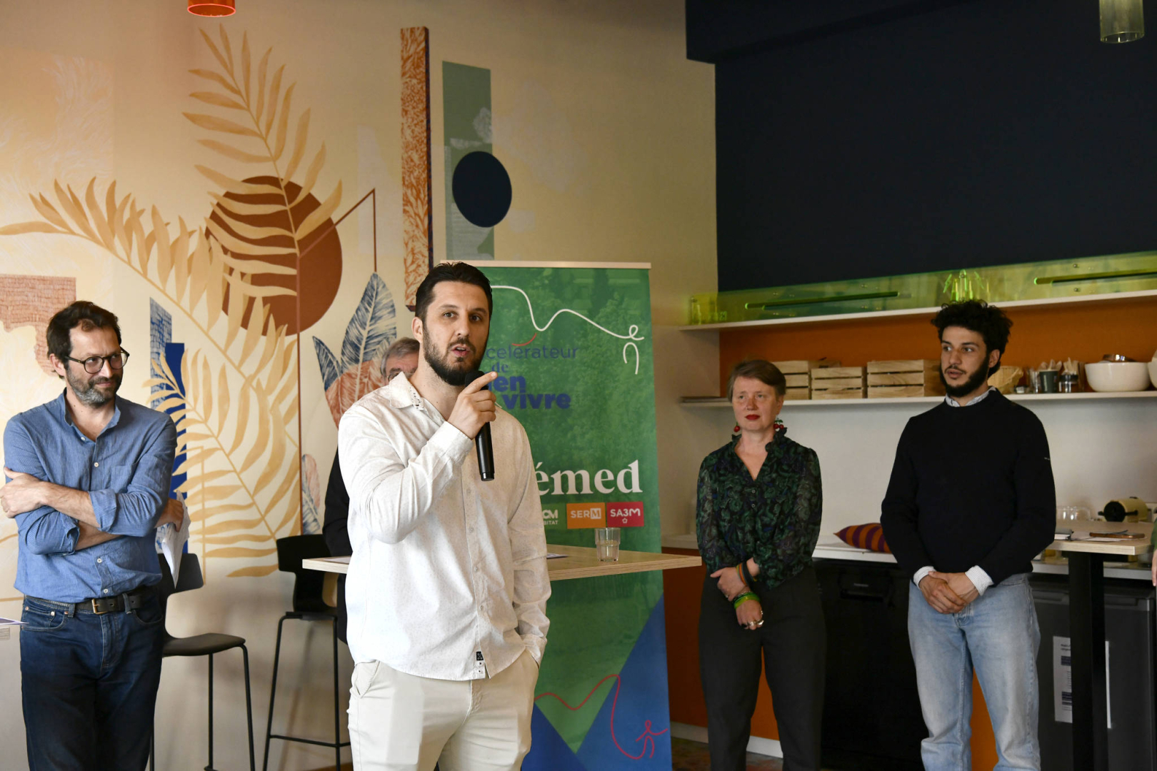 Soufyan Heutte, auteur en résidence à La Mosson