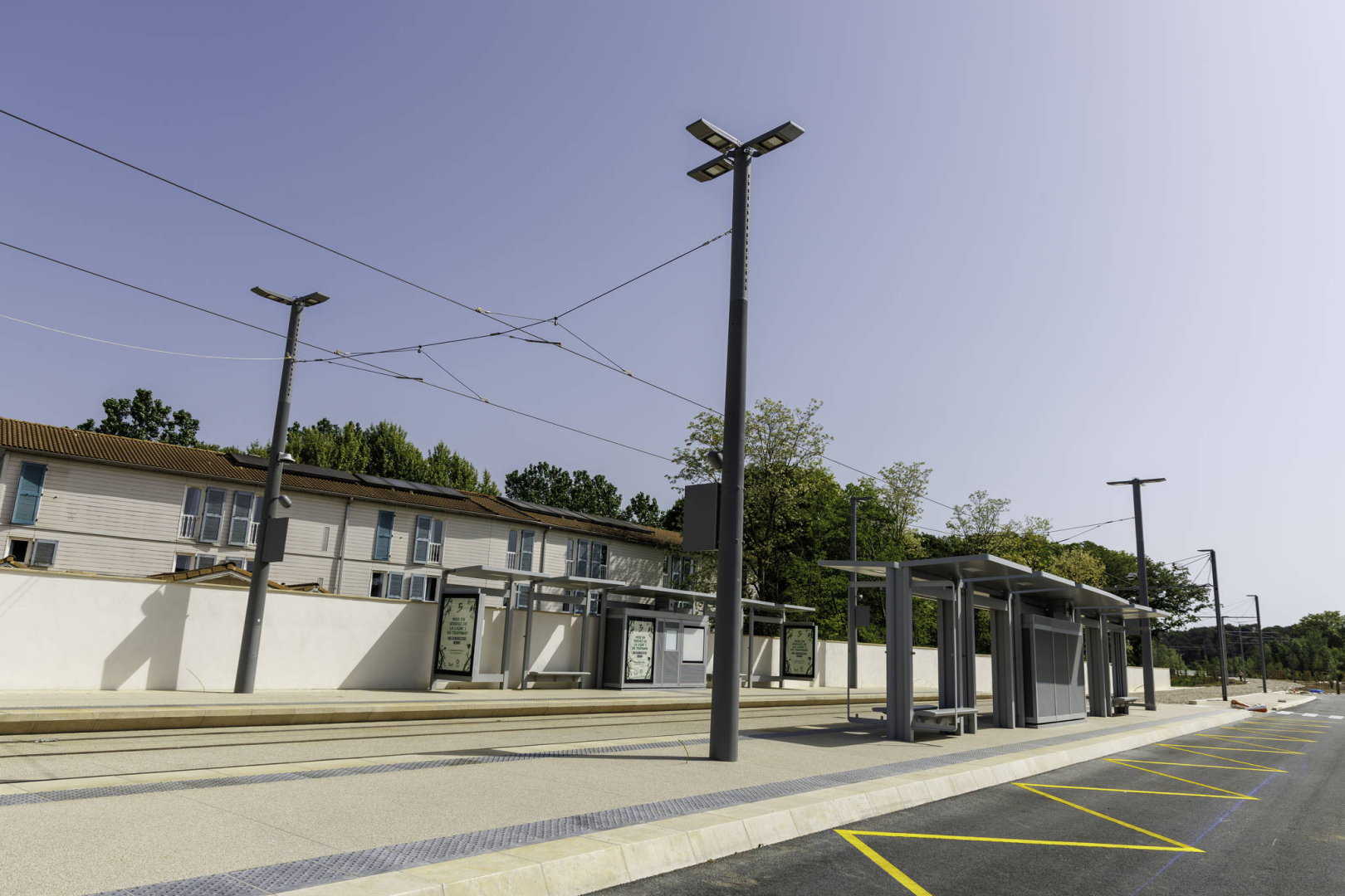 Station Clapiers Ligne 5 tramway 
