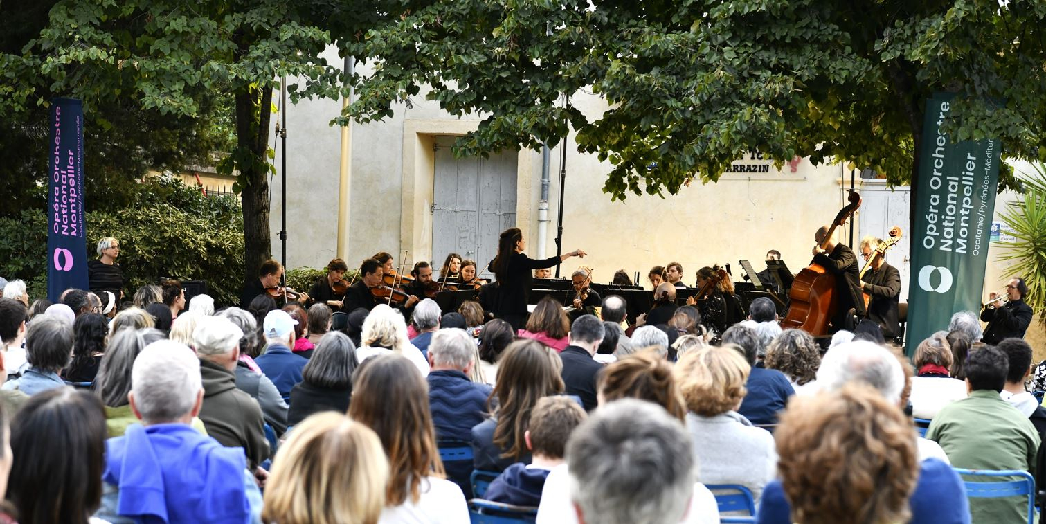 Concert plein air de l'Orchestre National Montpellier Occitanie