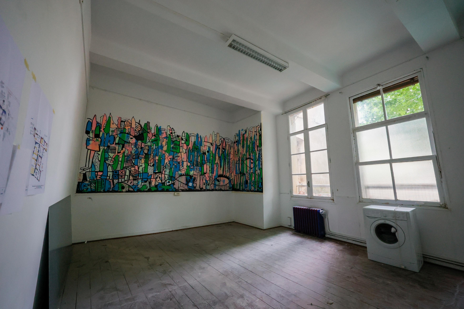 vue intérieur logement 