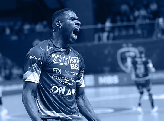 un handballeur
