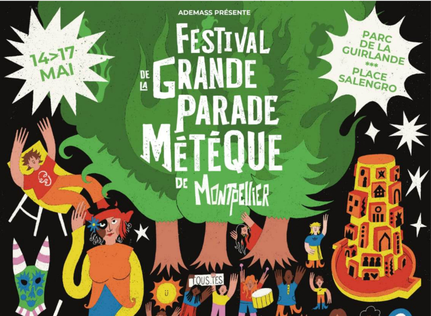 affiche de la Grande parade métèque