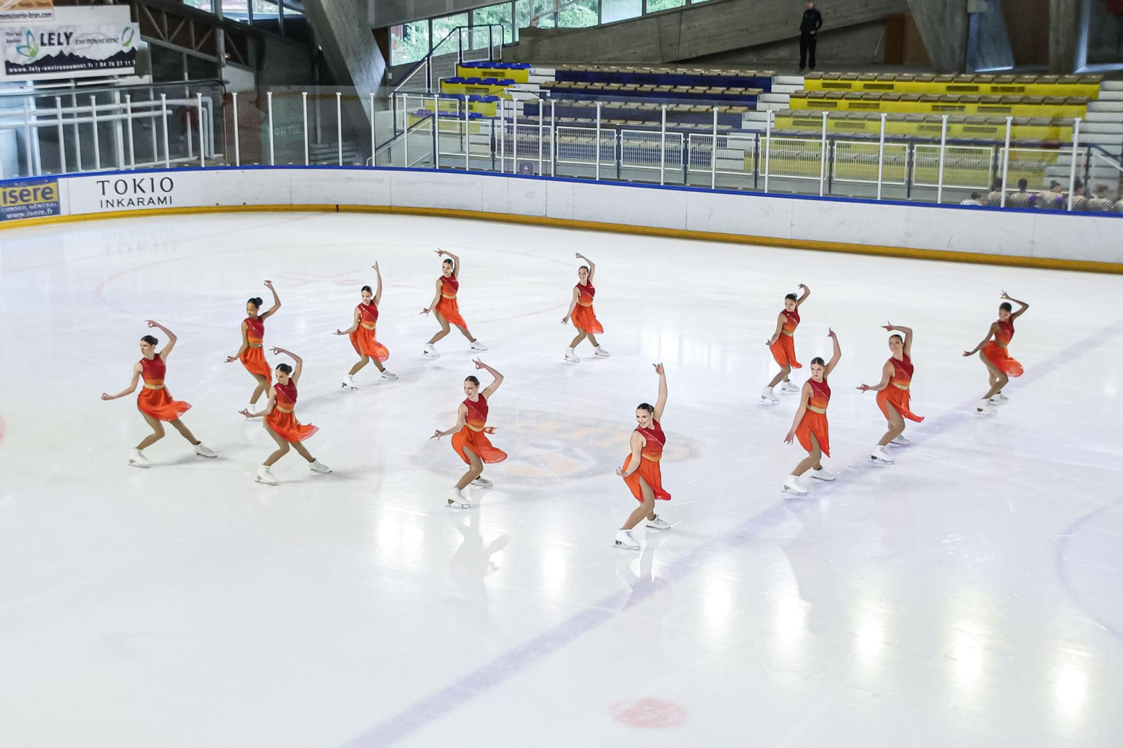 Team Odyssee du MMM Sports de Glace aux Masters Villard de Lans