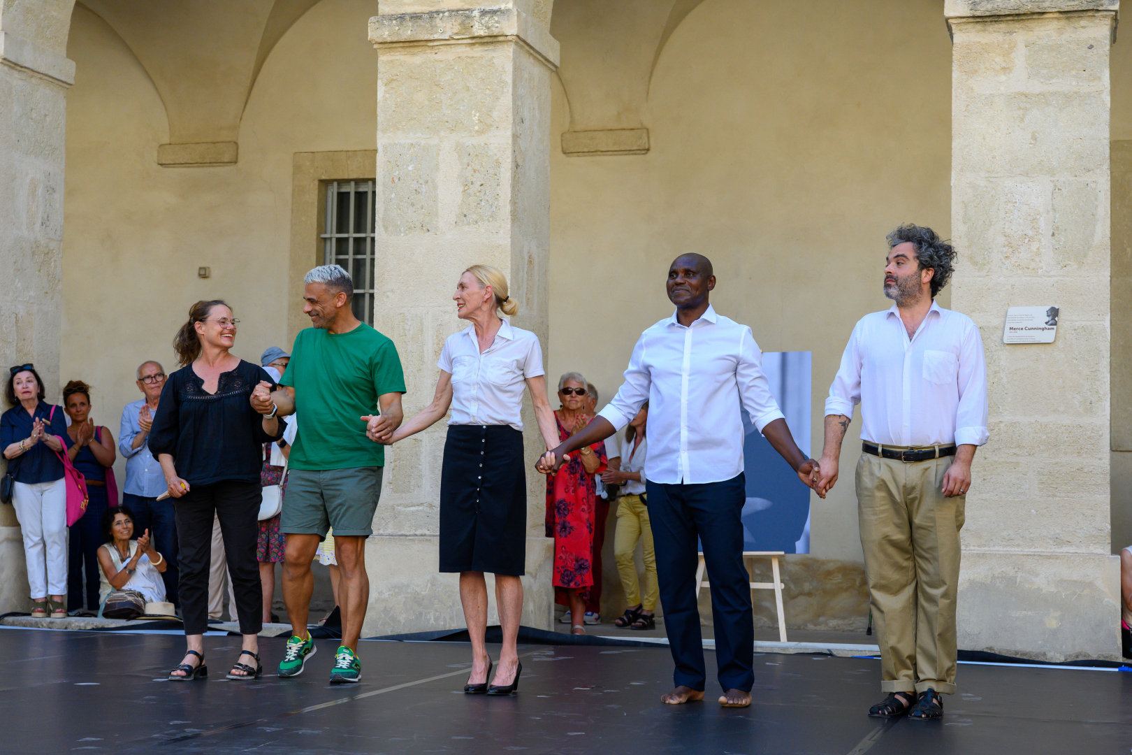 Hommage des danseurs