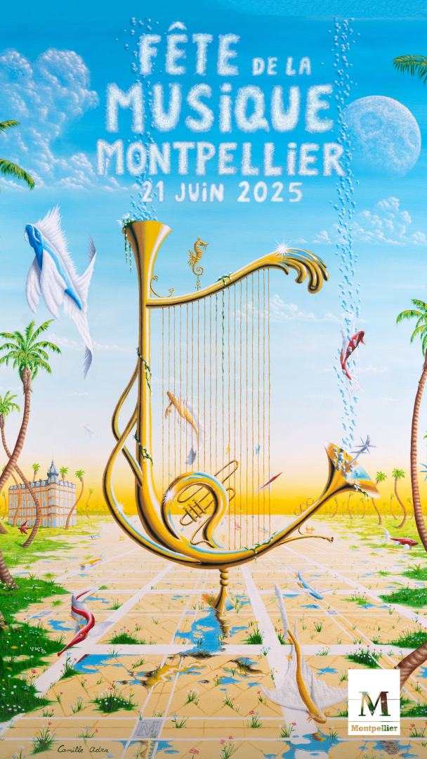 Affiche de la Fête de la Musique 2025