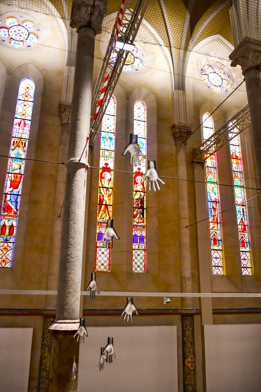 Intérieur du Carré Sainte-Anne