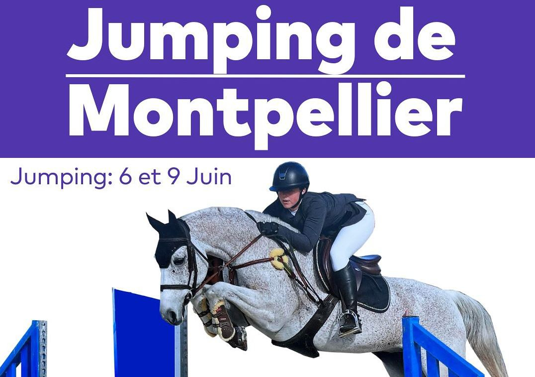 Affiche du jumping de Montpellier