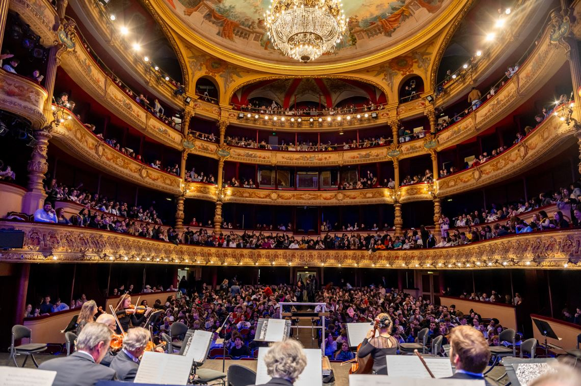 Photo grande salle de l'Opéra Comédie