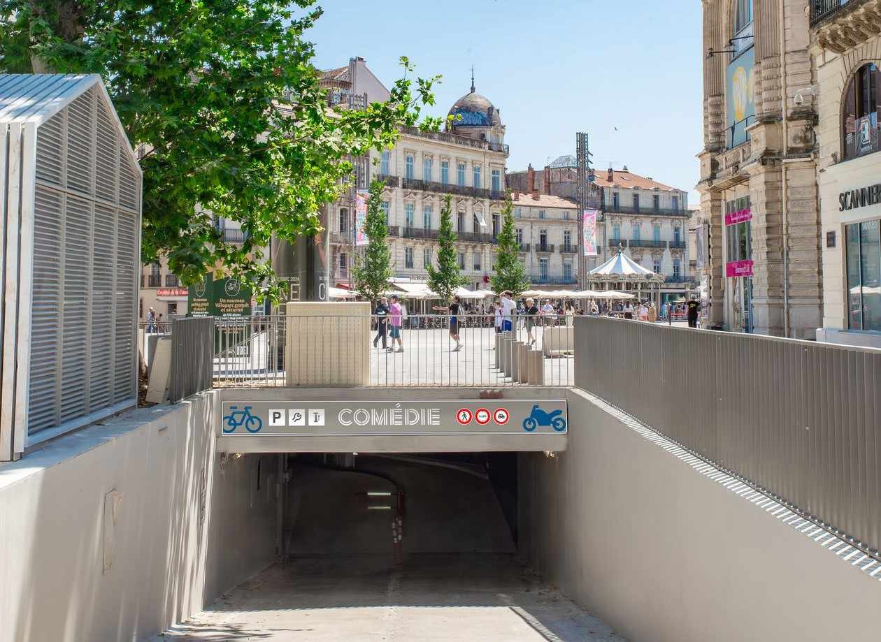 entrée du hub