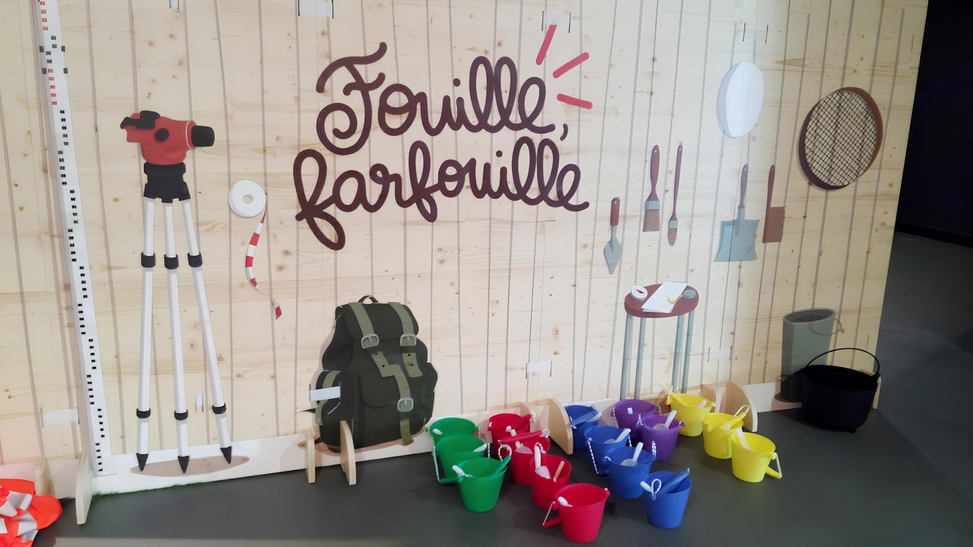 les outils des archéologues en herbe