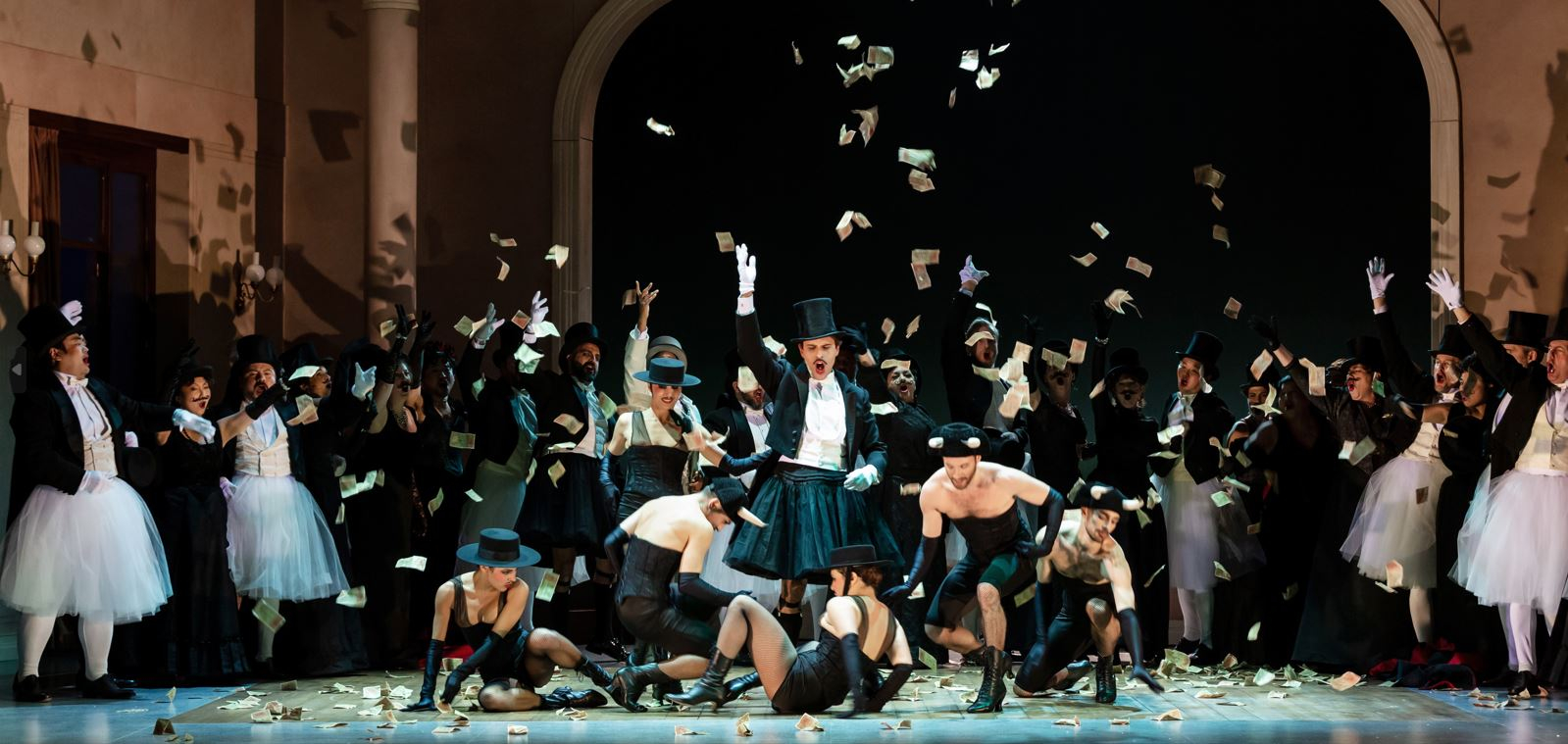 Photo de l'Opéra de Verdi, "La Traviata"