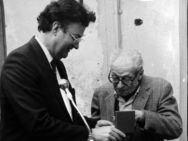Georges Frêche et Léo Malet
