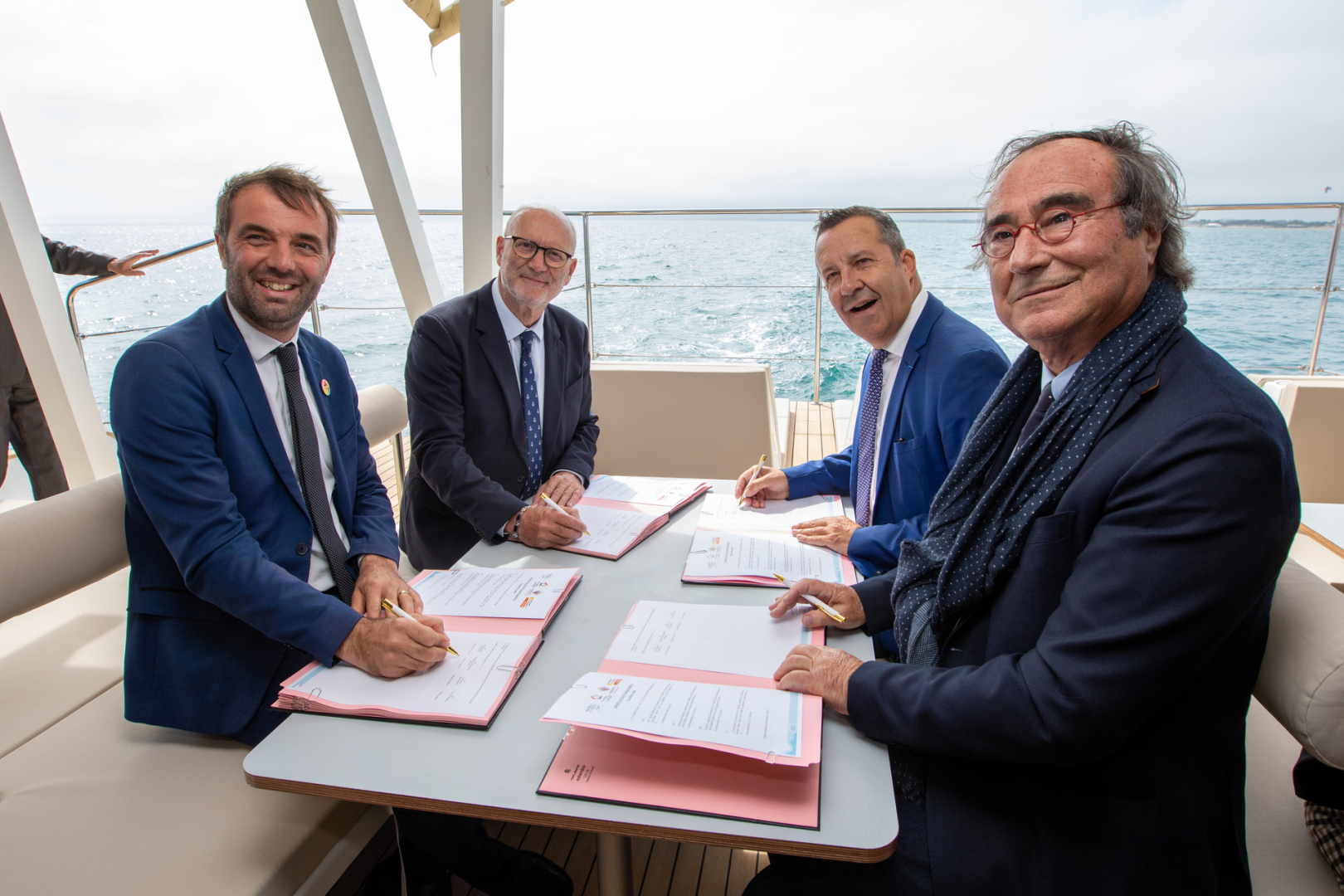 Signature en 2023 de la convention pou rl'Entente du Golfe d'Aigues-Mortes