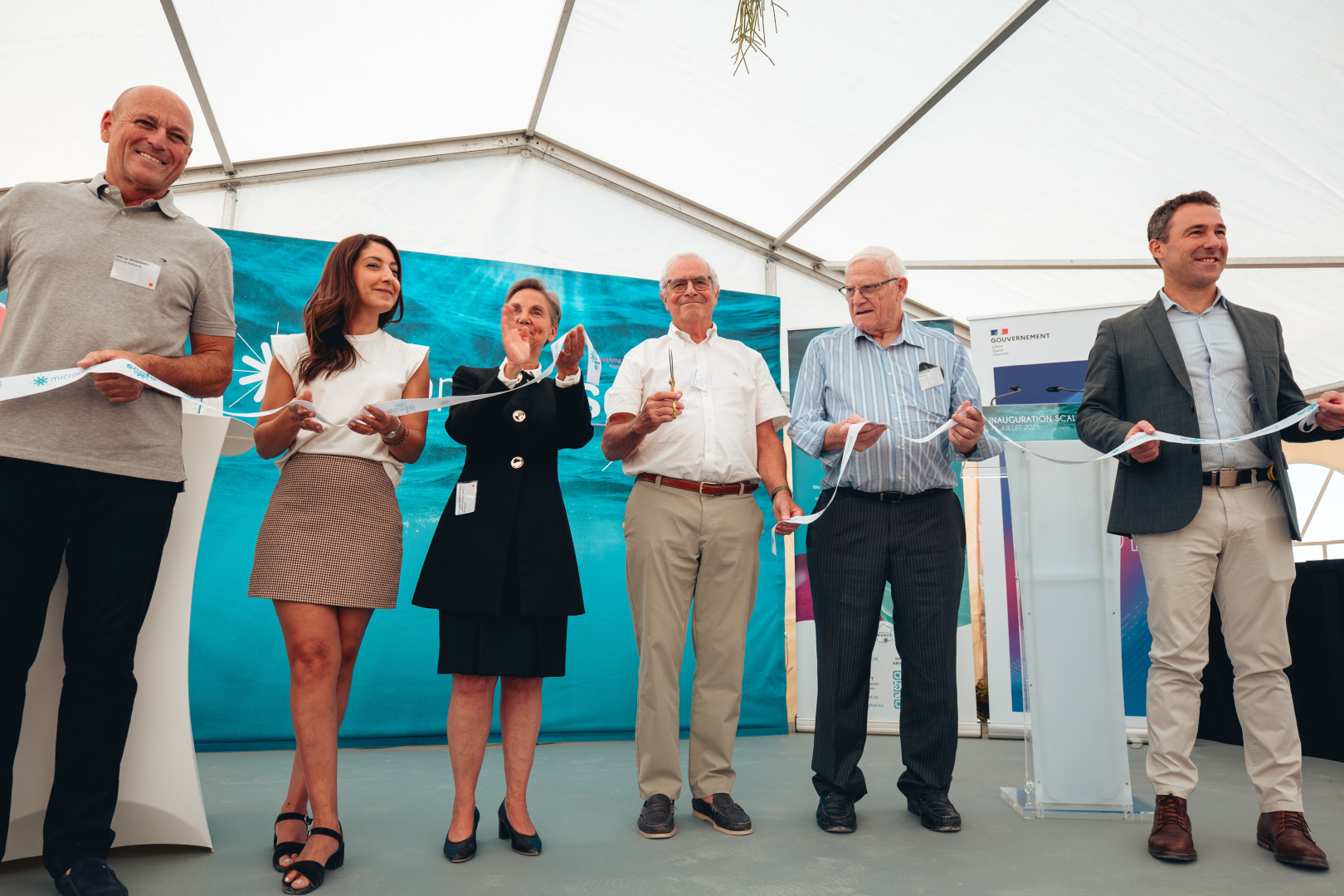 Inauguration du projet SCALE à Microphyt