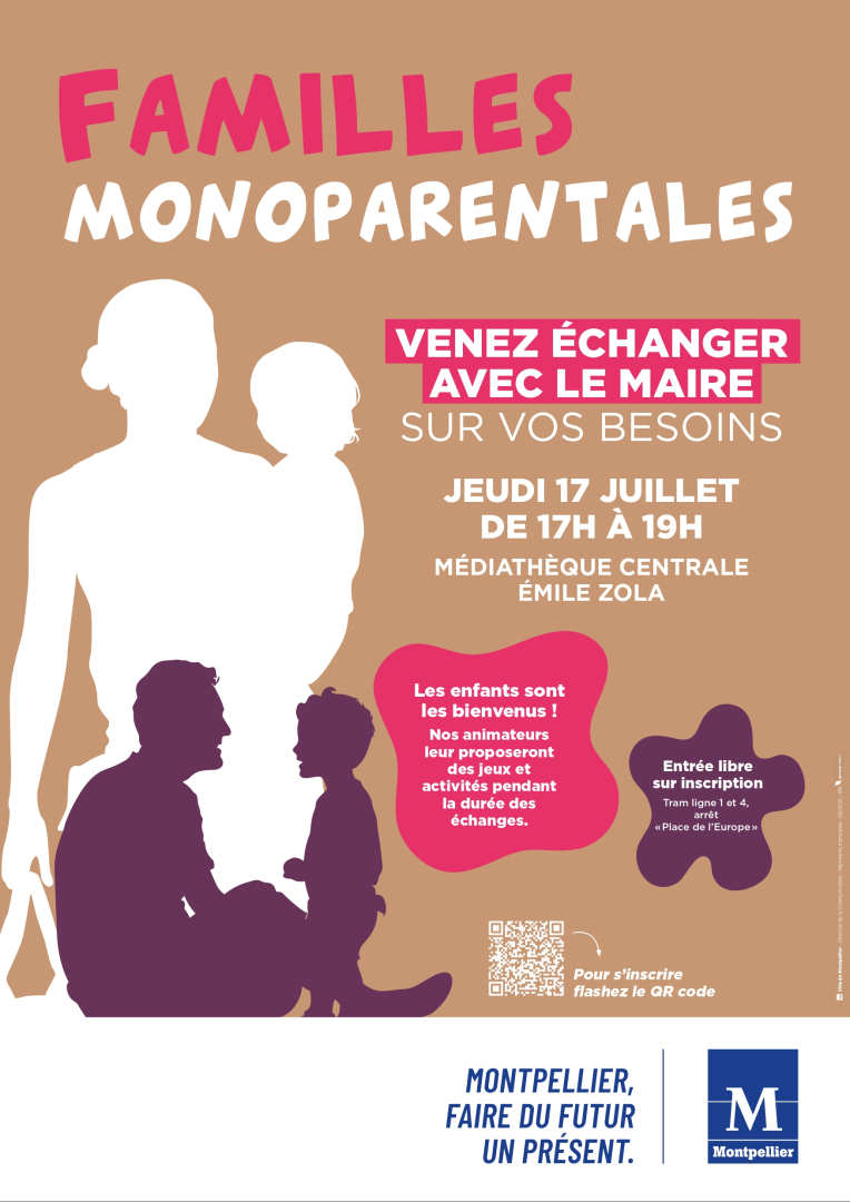 Affiche familles monoparentales