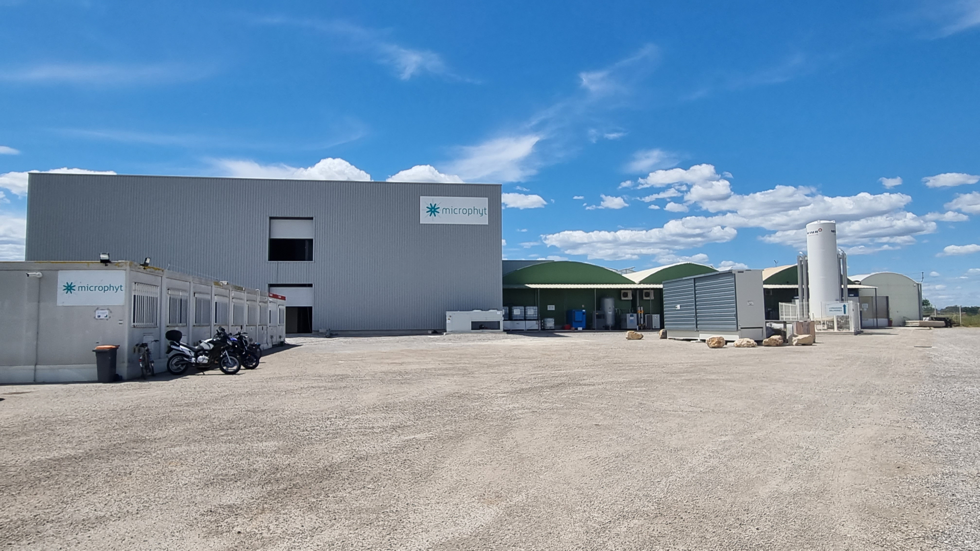 La nouvelle bioraffinerie industrielle de Microphyt à Baillargues