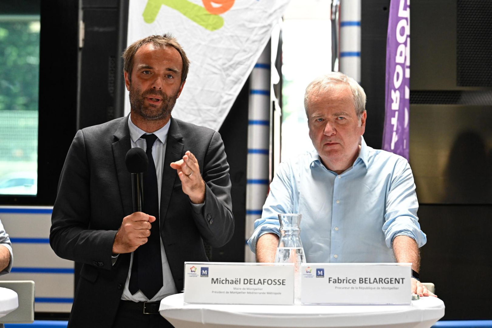 M.Delafosse et F.Bélargent