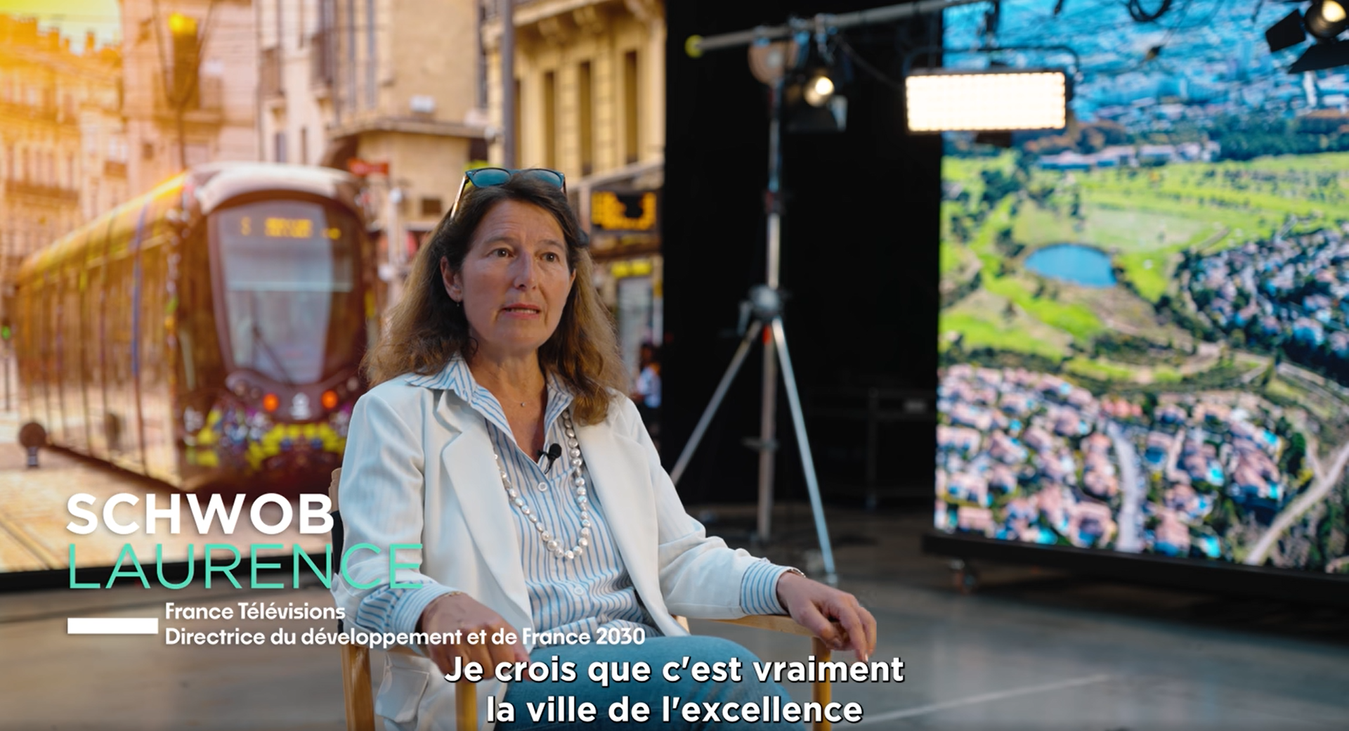 Laurence Schwob, directrice du développement de France Télévisions et de France 2030