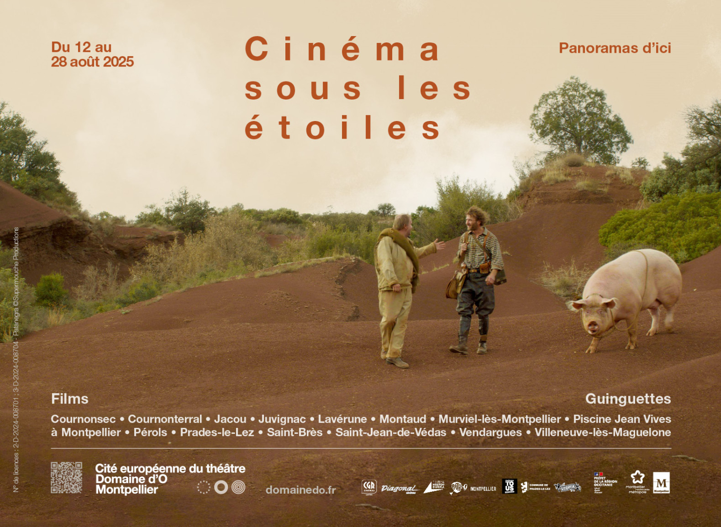 Affiche cinéma sous les étoiles