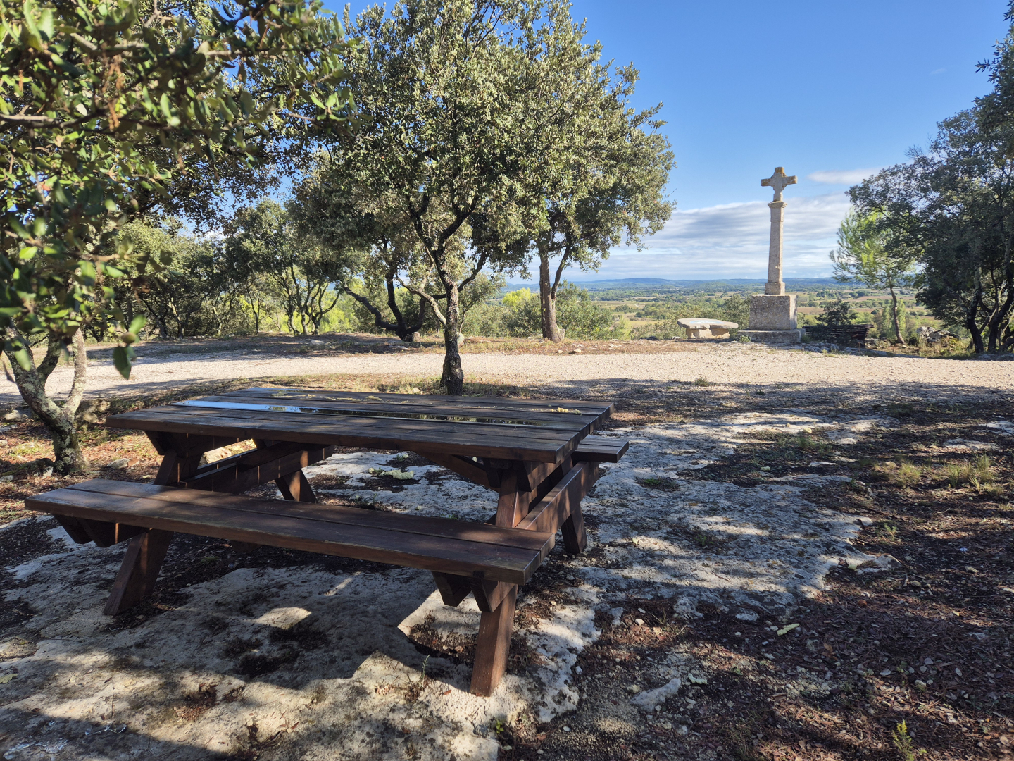 la table de pique-nique