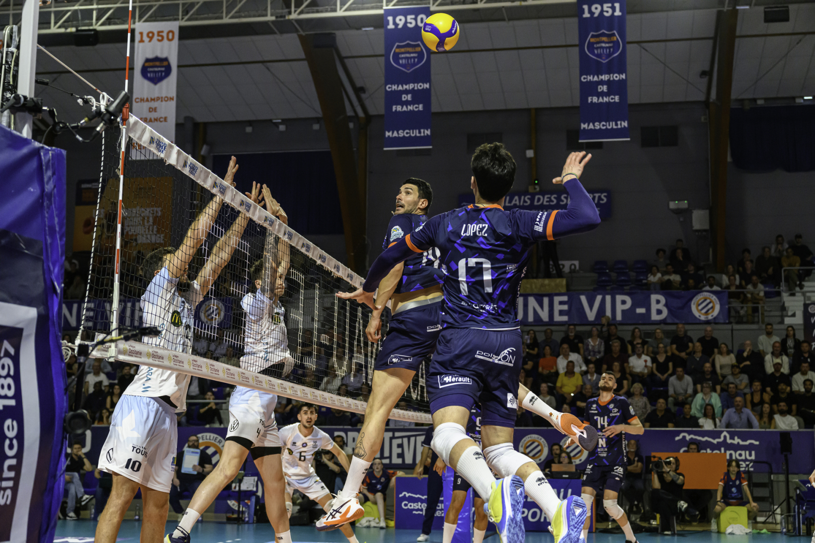Demi-finale du championnat de France face à Tours la saison dernière