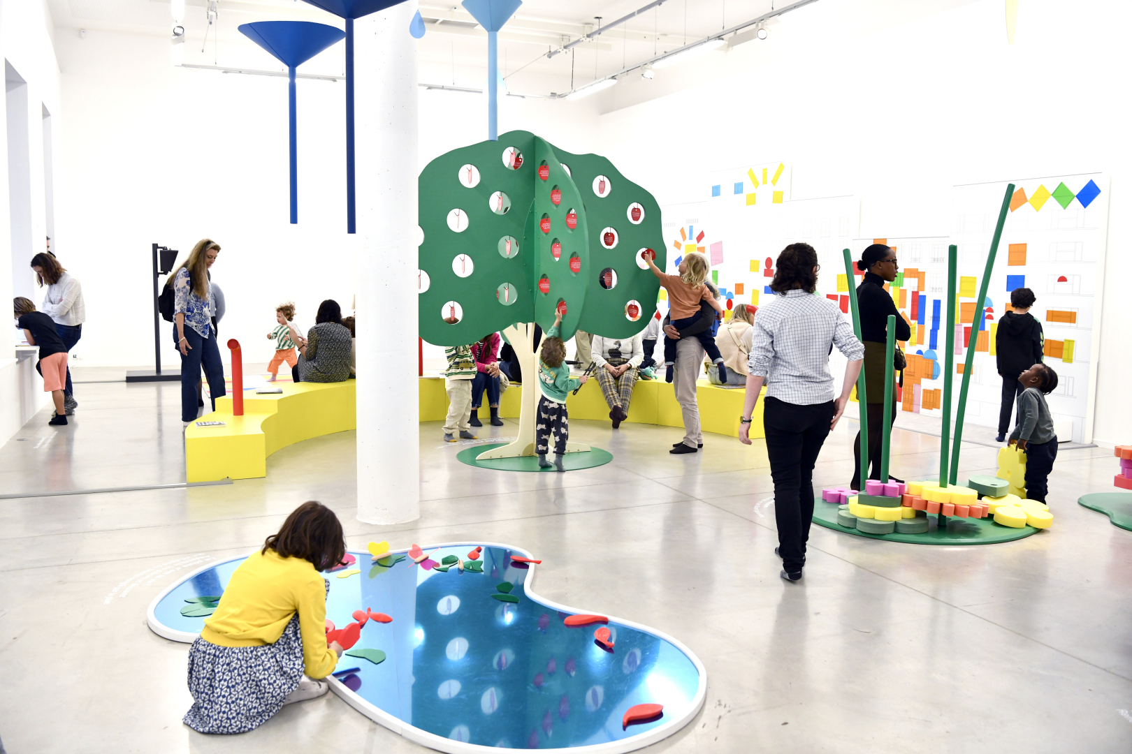 "Il était une ville", un des espaces de l'exposition du MO.CO. Panacée à hauteurs d'enfants