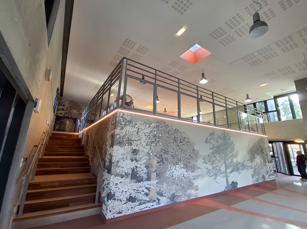 Vue Mezzanine bâtiment B