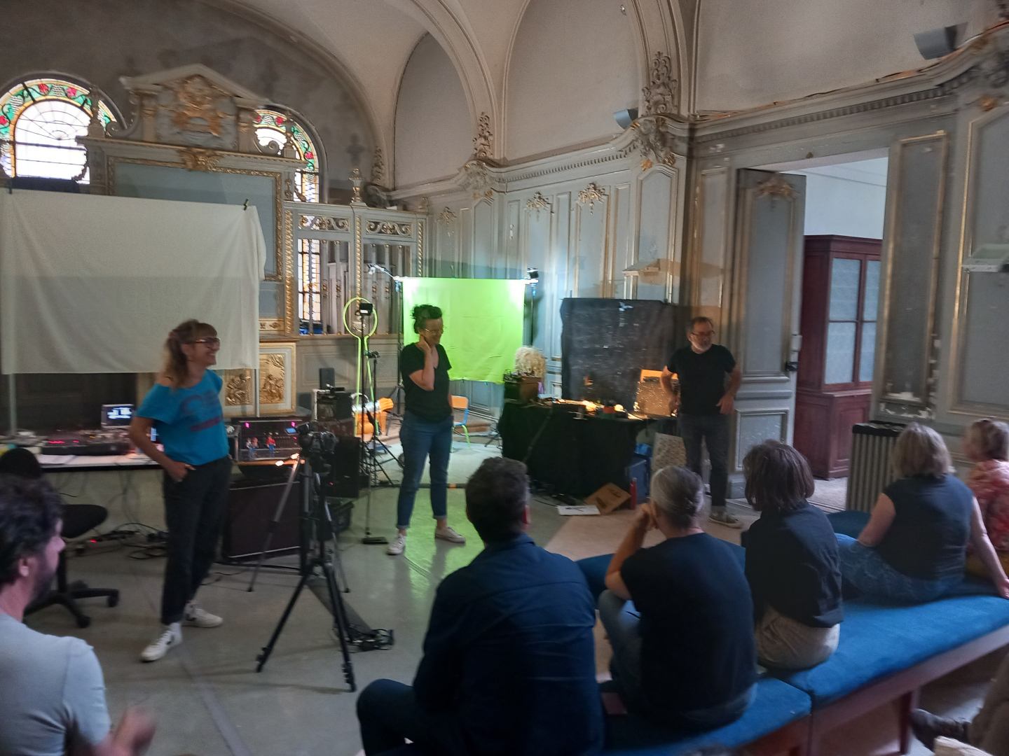 La Cie Volpinex en résidence en septembre 2025 pour le projet "Cosmos 1979"