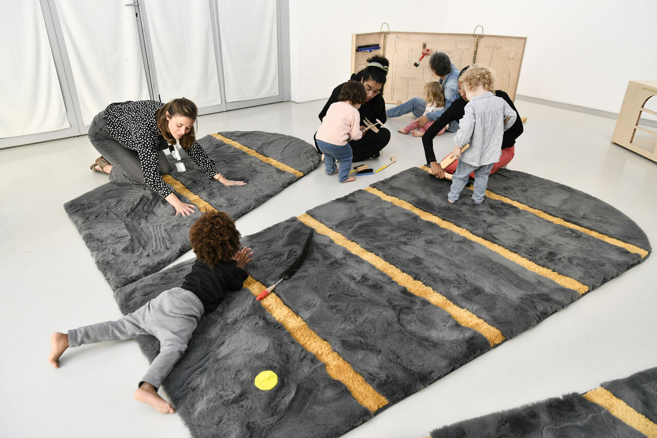 tapis dans la lumière