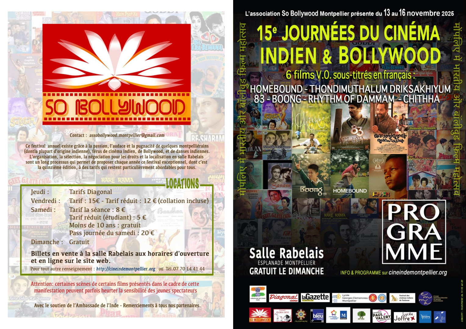 Couverture du programme