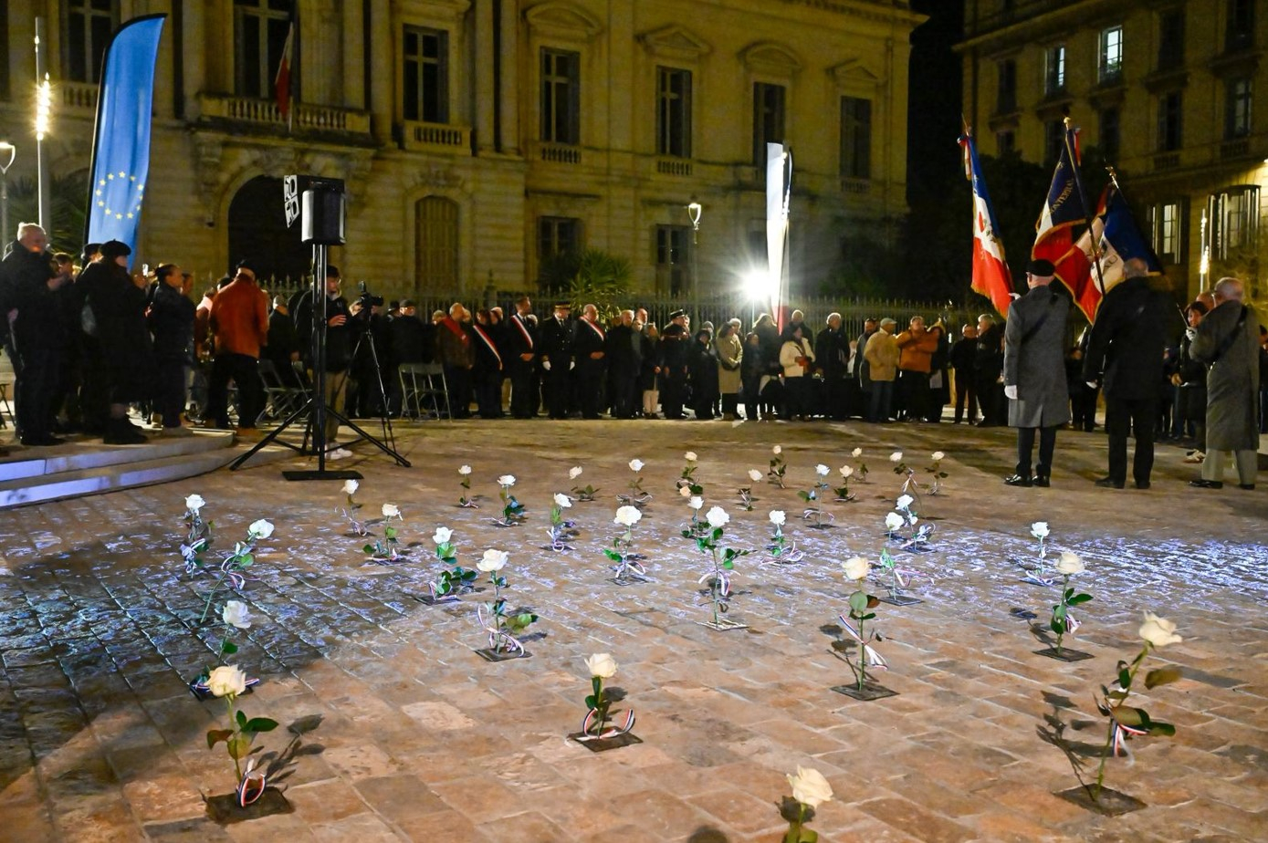 Vue d'ensemble lors des discours