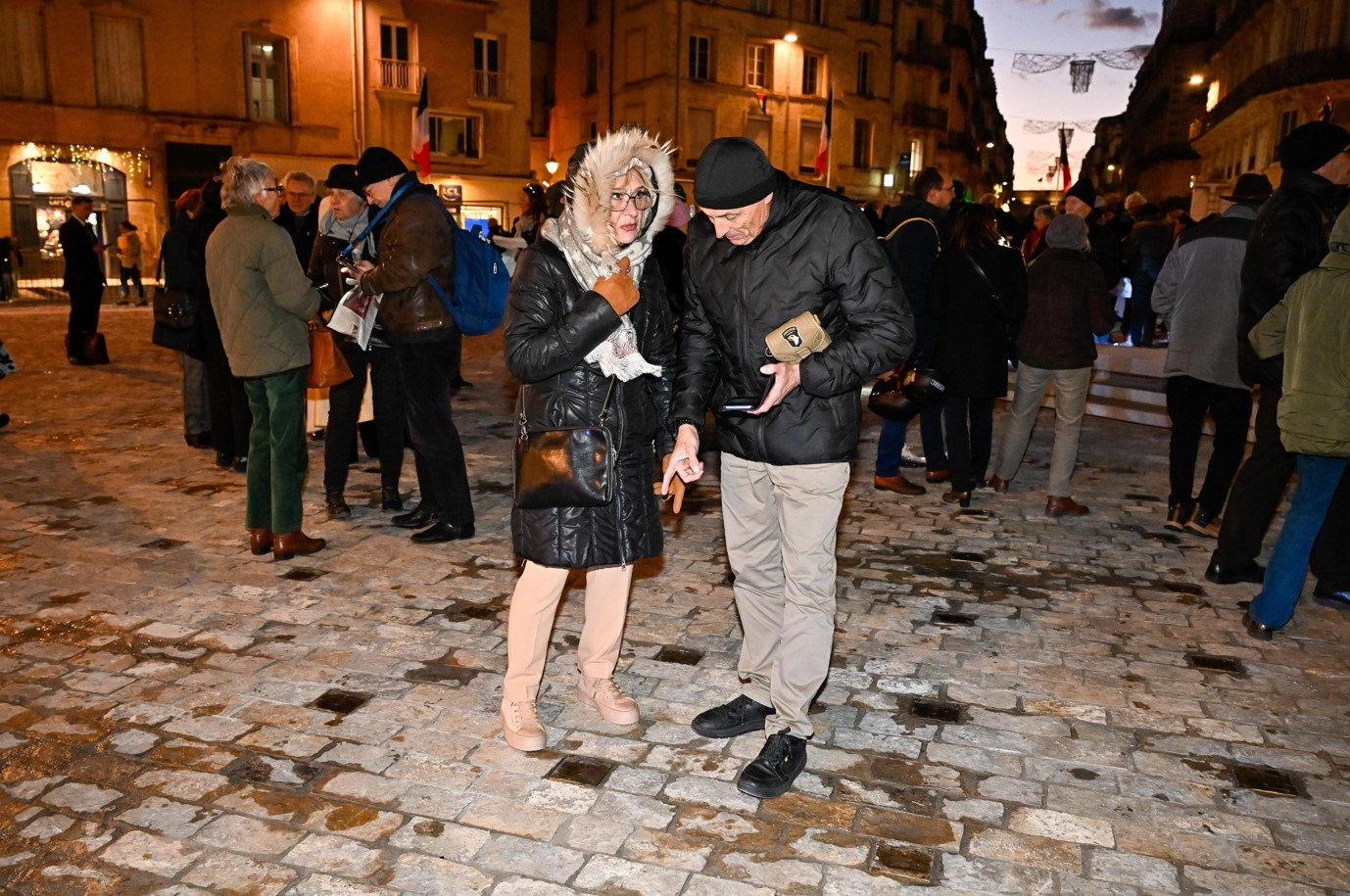 Famille en discussion