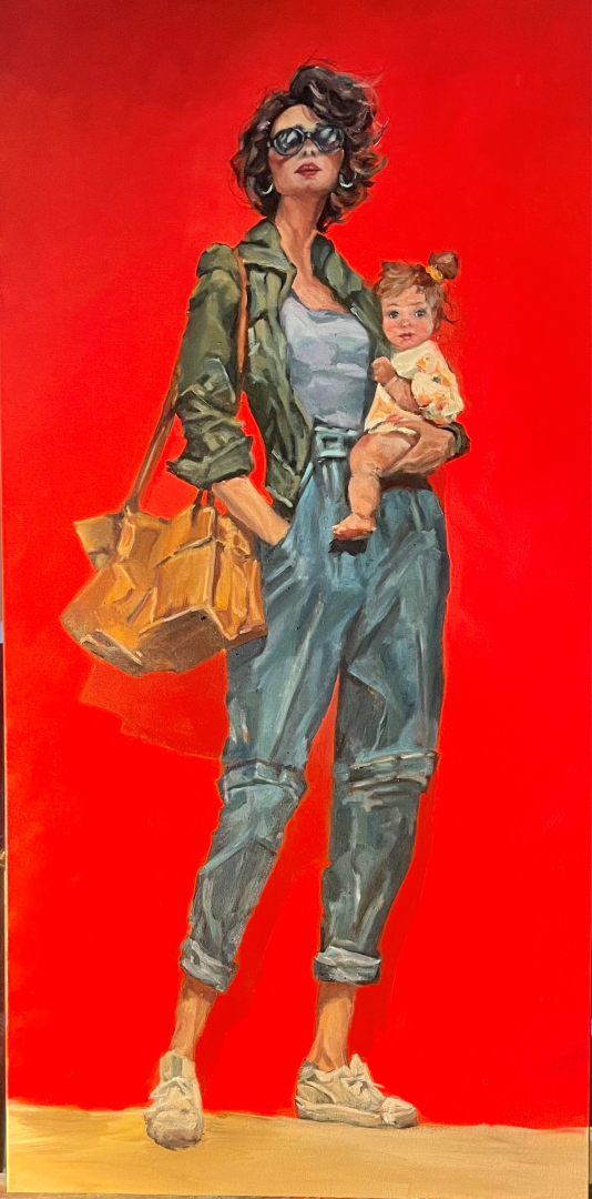 Peinture de Djamila Haddouche-Yousfi 