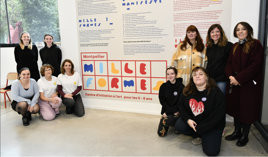 L’équipe pluridisciplinaire de mille formes Montpellier sera constituée à terme de 16 personnes