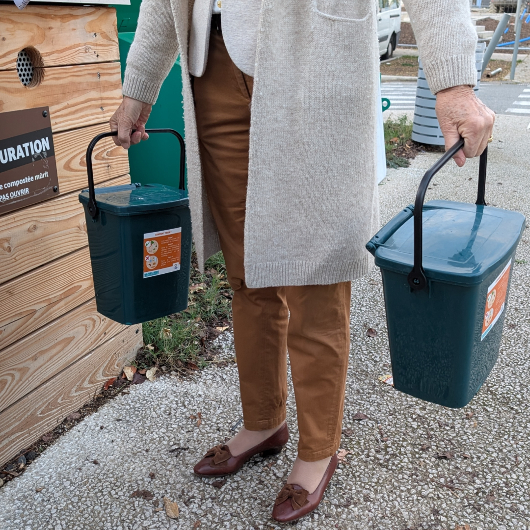 Distribution de compost