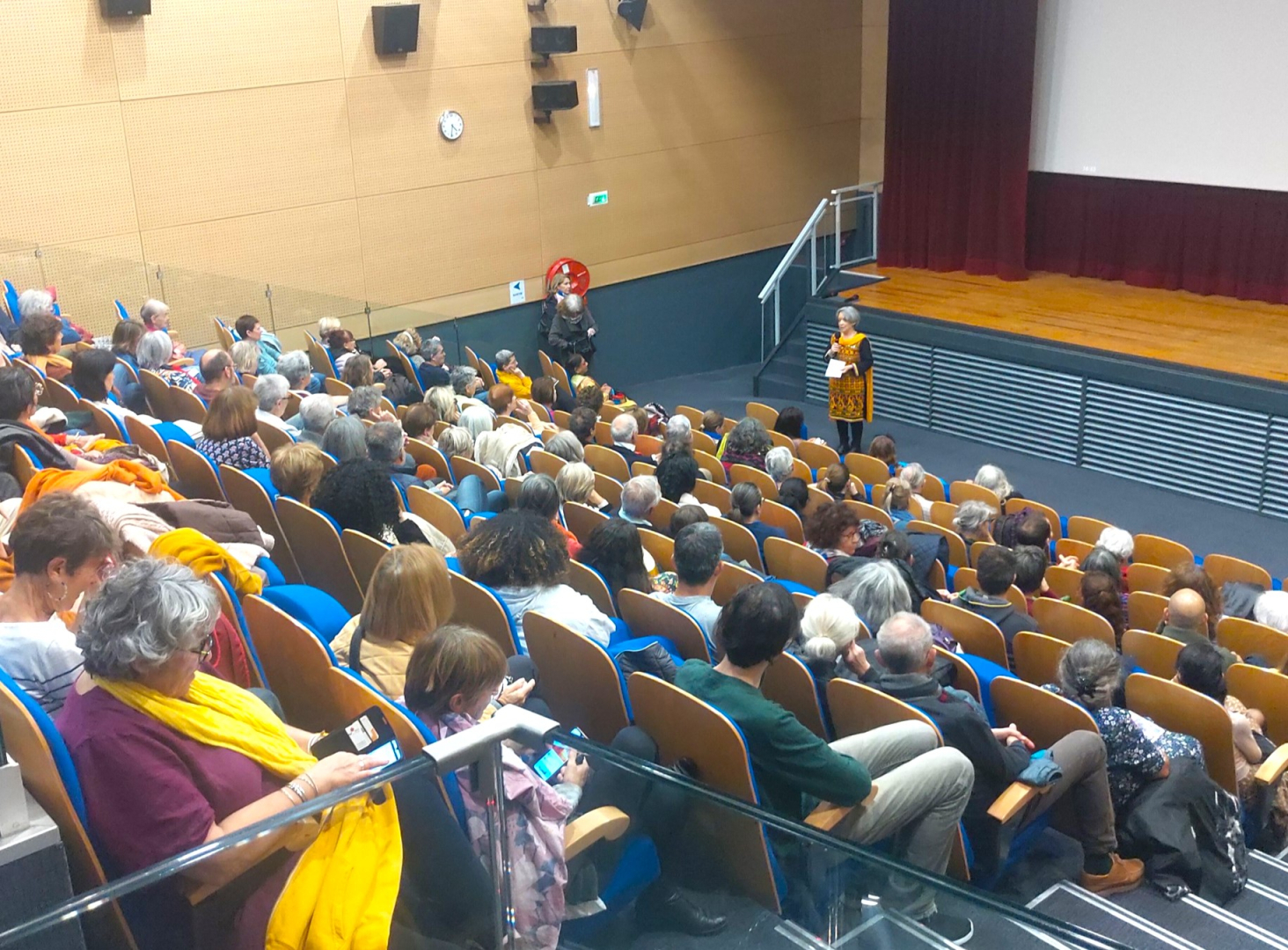 Ambiance des projections salle Rabelais