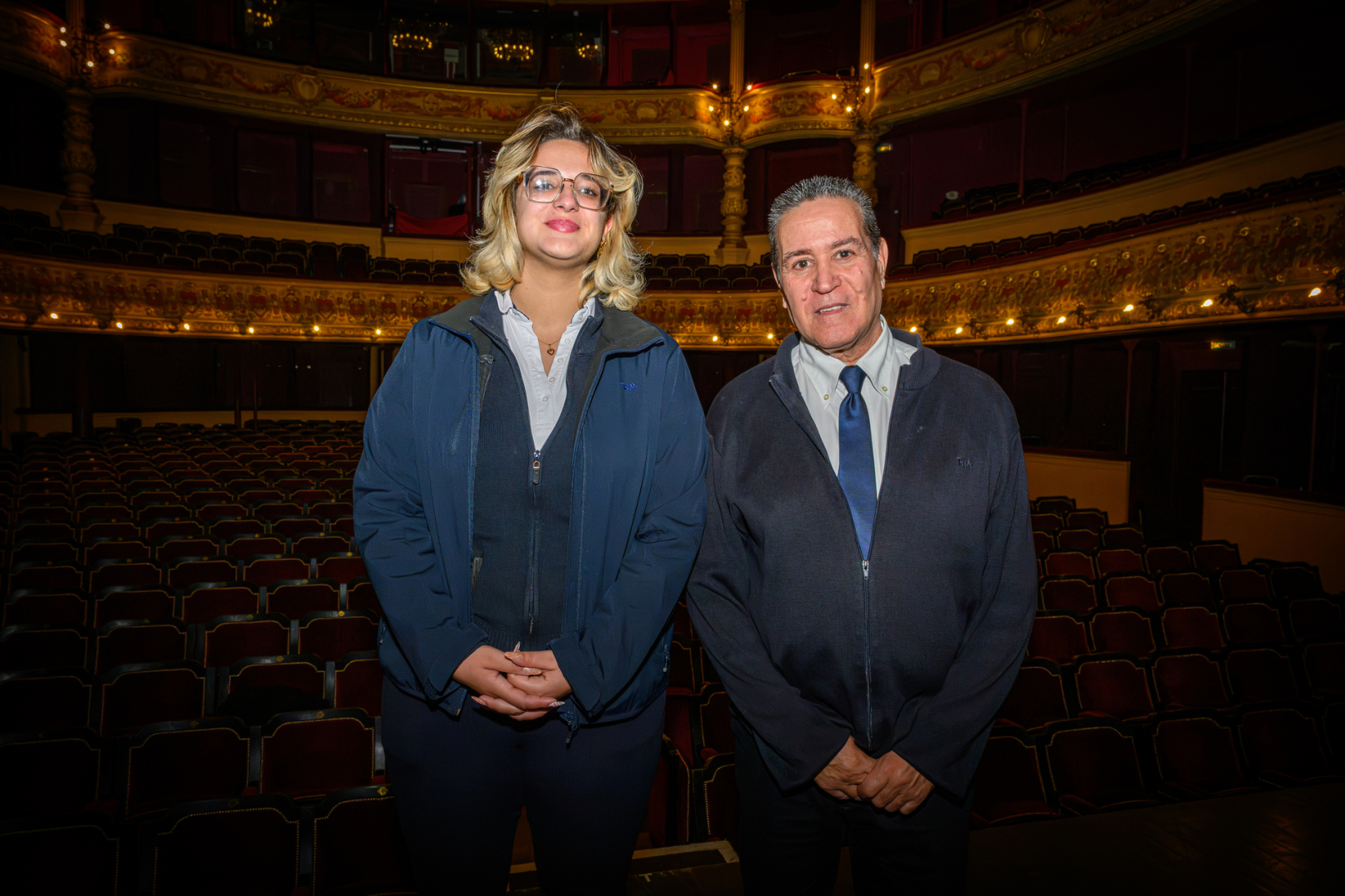 Cassandra et Abdelkader, deux agents TaM qui seront aux commandes des premières rames de la ligne 5 le 20 décembre