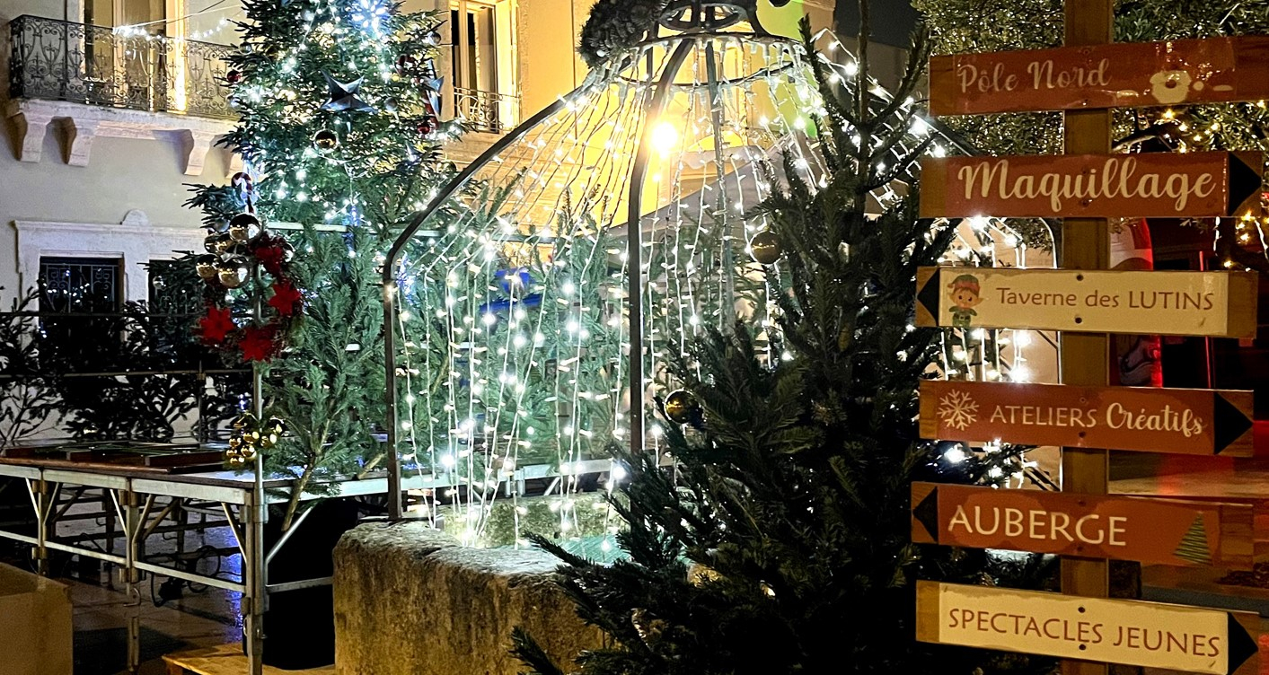 Visuel de décoration au Crès