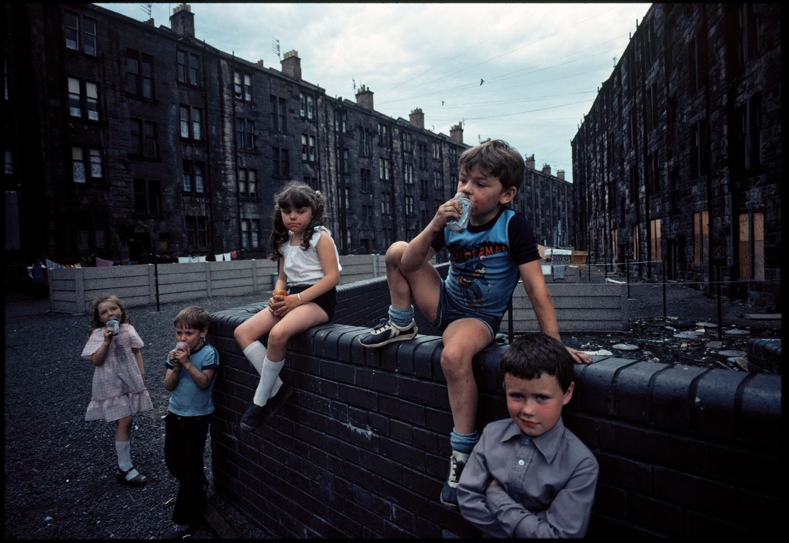 Ecosse. Glasgow Depardon 