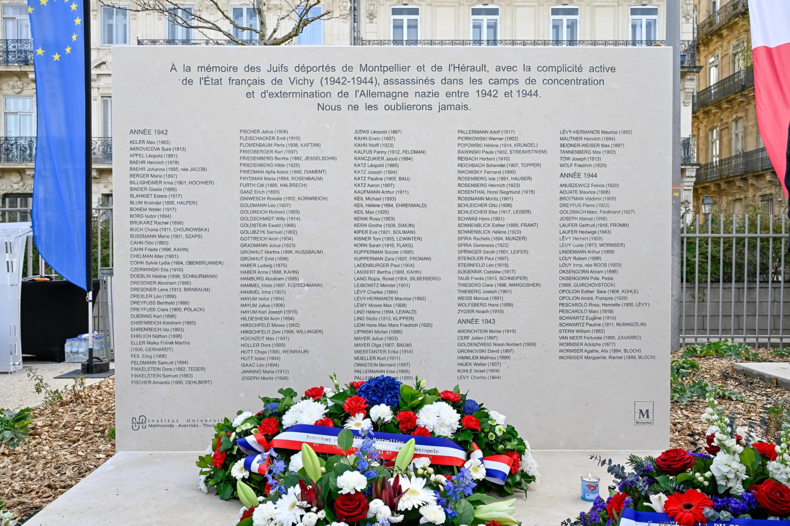 Stèle des juifs déportés