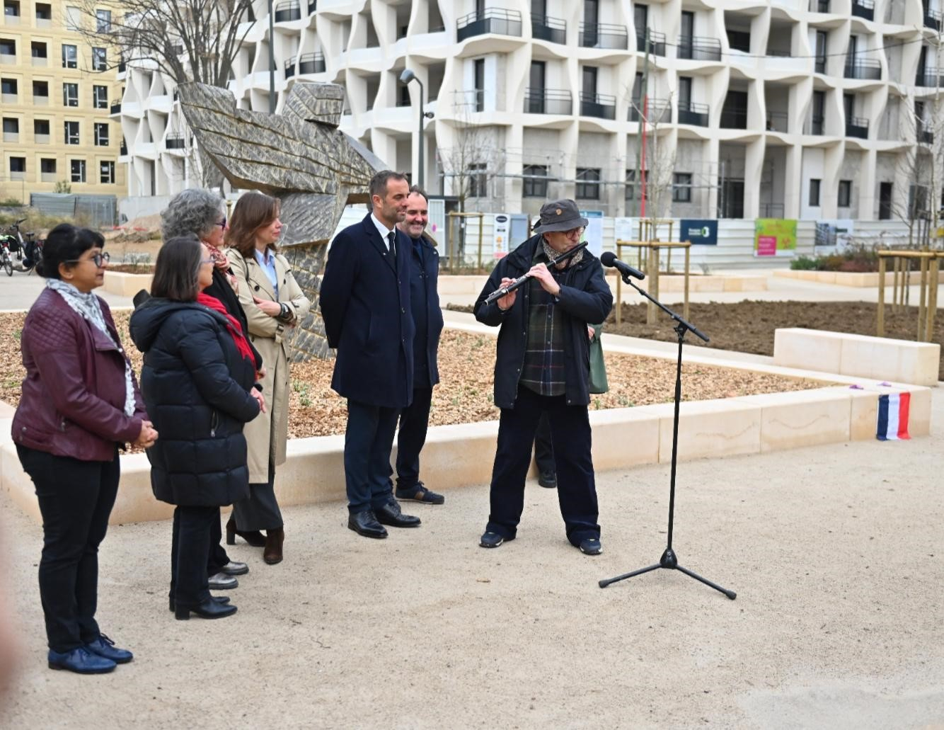Inauguration à la flûte