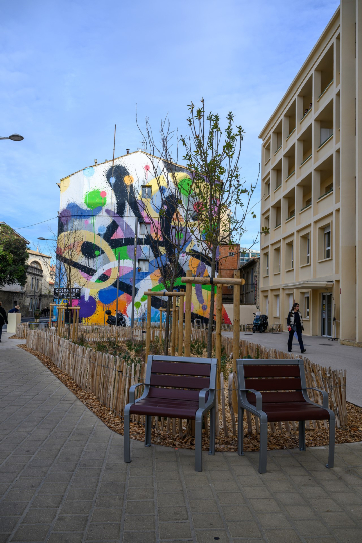 Place Rondelet réaménagée