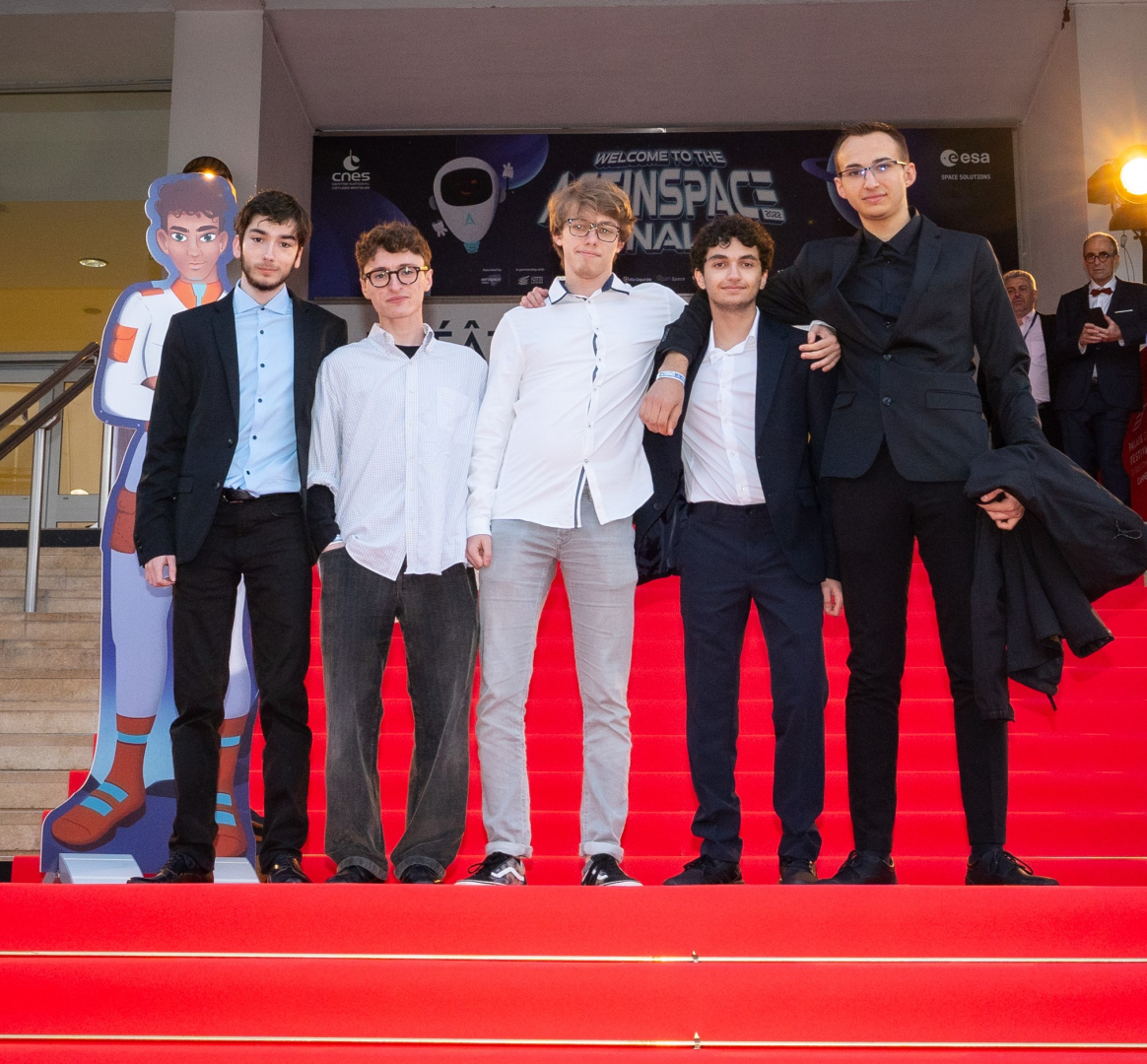 L'équipe montpellieraine de 2022, à la finale à Cannes