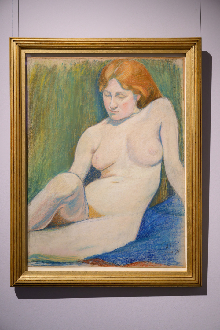 "Etudes du nu dit "Nu roux" - 1891 - George-Daniel de Monfreid