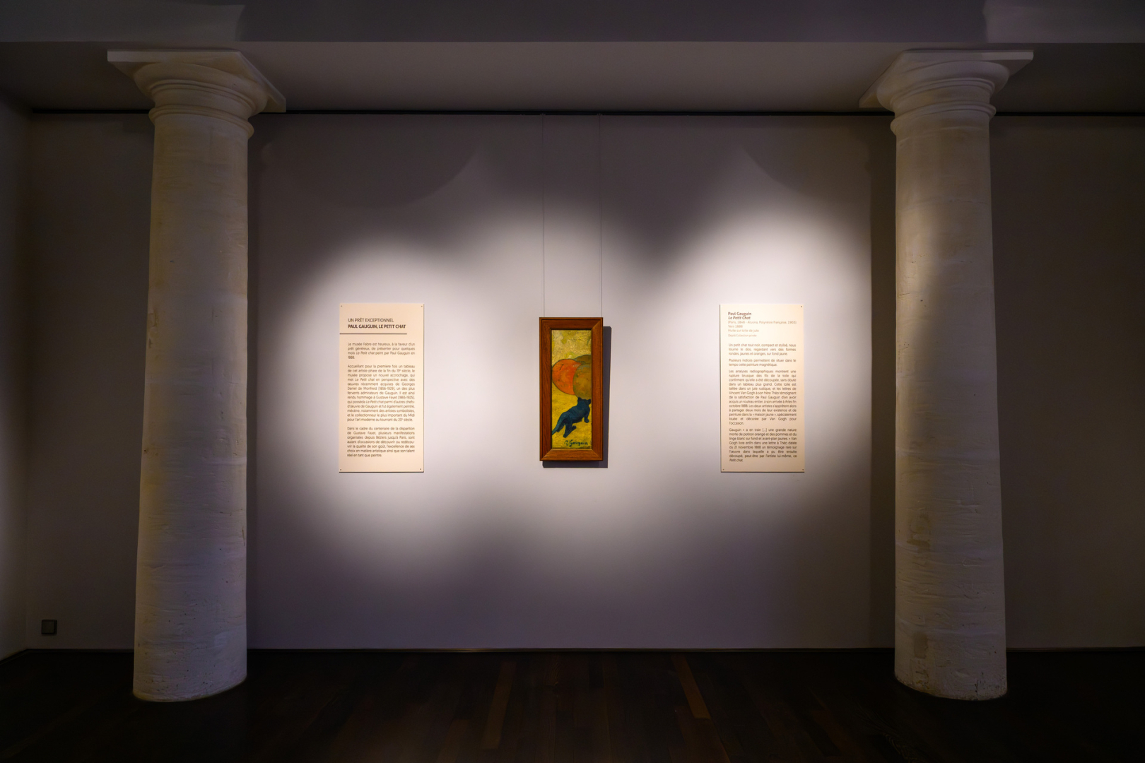 Le premier Gauguin a franchir la porte du musée Fabre...